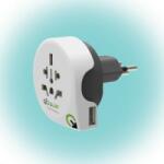 Somogyi Utazóadapter, 'World to Switzerland' USB (1.100210) (1.100210)