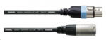 Cordial CCM 2, 5 FM mikrofon kábel 1 XLR female 3-pin -> 1 XLR male 3-pin (CCM 2,5 FM) - aqua