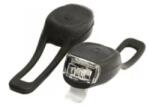 NovaBIK3 szilikonos kerékpár LED-es lámpa fekete (AN68724) (AN68724)