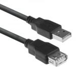ACT USB 2.0 hosszabbító kábel 1, 8m fekete (AC3040) (AC3040)