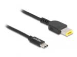 Delock Lenovo 11.0x4.5mm -> USB-C notebook töltő kábel 1.5m fekete (87970) (87970) - aqua