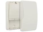 Delock Keystone Surface Mounted Box 3 Port closed (86262) - aqua