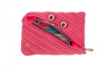 ZIPIT Penar Penar cu fermoar, ZIPIT Grillz Monsters Jumbo - roz cu dinti argintii (ZP-141650) Penar