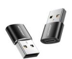 JOYROOM adapter 2db (Type-C - USB, töltés, adatátvitel) FEKETE (S-H152 BLACK)