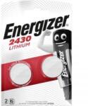 Energizer CR2430 lítium gombelem, 3 V, 290 mA, 2 db, Energizer BR2430, DL2430, ECR2430, KCR2430, KL2430, KECR2430, LM2430 - aqua