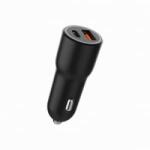 Gembird 1xUSB-A, 1xUSB-C autós töltő 38W fekete (TA-UC-AC2PDQC38-CAR-01)