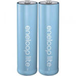 Panasonic Ceruza akku AA, NiMH, 1, 2V 900 mAh, 2 db, Panasonic Eneloop lite LR06, AA, LR6, AAB4E, AM3, 815, E91, LR6N (BK-3LCCE/2BE)
