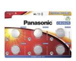 Panasonic gombelem (CR2025, 3V, lítium) 6db / csomag (CR-2025EL/6BP) - aqua