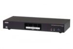 ATEN KVMP Switch 2-Port USB 3.0 4K DisplayPort Dual Display (CS1942DP-AT-G) - aqua