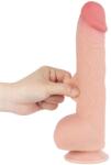 Lovetoy 9.5'' Sliding Skin Dual Layer Dong Flesh_B15O50_3 Dildo