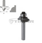 Dedra 07F141A Profilmaró csapágyas, csap: 6mm, hossz: 6, 5mm, átmérő: 19mm, rádiusz: 3, 17 (07F141A)