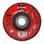 FLEX X-Flex Lamellástárcsa 125x22, 23mm P40 FÉM 990.005 (990.005)