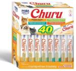INABA Churu Varieties Chicken Recipe 40x14g krémes csirkés csemege macskáknak