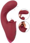 Javida 3 Function Vibrator Thrusting & Thumping Red Vibrator