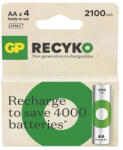 GP Batteries GP ReCyko NiMH Akkumulátor HR6 (AA) 2100mAh 4db (B25214) - haztartasibolt