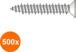 Index Set 500 x Surub Pvc 10 Otel Zincat Galben-3.9 X 30 (COR-500xX08013930S)