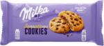 Milka Cookies Sensations keksz alpesi tejcsokoládé darabokkal és tejcsokoládés töltelékkel 156 g
