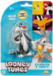 Looney Tunes Set 2 figurine, Looney Tunes, Tweety si Sylvester Figurina