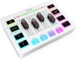 Fifine AmpliSound SC3W Külső hangkártya, audió interfész, keverő + EFFEKT (fehér)