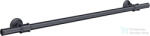Hansgrohe AXOR MONTREUX 78, 3 cm-es fali törölközőtartó, szálcsiszolt fekete króm 42060340 (42060340)