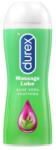 Reckitt Benckiser Gel lubrifiant pentru masaj 2 in 1 cu aloe vera, 200ml, Durex
