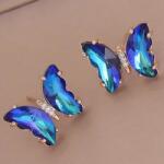 HARAHU LO-29242 Fülbevaló - Kék KP29242