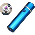 HARAHU LO-25726 elektromos öngyújtó USB töltéssel - Kék KP25726