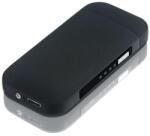  SH-25703 elektromos öngyújtó USB töltéssel - Fekete/Matt