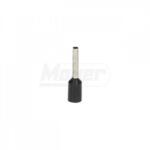 Orno Érvéghüvely szigetelt HOSSZÚ 1, 5 mm2, fekete, 10mm (25db/bliszter, nem bontjuk) ORNO (OR-KK-8100/1,5/10/B2)