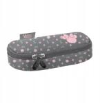 PASO Penar oval pentru fete cu un compartiment - DISNEY MINNIE, gri -roz, Paso Penar