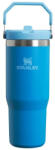 STANLEY Sticla Termos cu pai pliabil "The IceFlow" Stanley, 0.89l, Azure ST10-09993-313