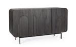 Bizzotto Comoda 3 usi lemn mango negru Orissa 145x42x82 cm (0747225) Comoda