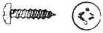 Osculati Nautics Surub autofilentant cu cap in cruce, oval, inox AISI304, 3.9x19mm, 100buc (A2-7981-03.9X022)
