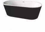 Sanoterm Cada freestanding Calypso 170x75 cm alb - negru (CALYPSO BLACK 170x75)