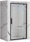 Rea Usa de nisa pivotanta Rea Rapid Swing 70 cm sticla 6 mm negru (REA-K6407)