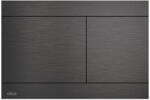 Alca Clapeta de actionare, Alcadrain, Fun, cu doua volume, gun metal periat (FUN-GM-B) - sanoterm