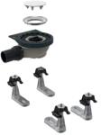 Geberit Set instalare cadita dus Geberit Setaplano 6 picioare iesire laterala 50 mm (154.013.00.1) - sanoterm
