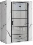 Rea Usa de nisa pliabila Rea Molier 80 cm sticla 6 mm + profil magnetic negru (KPL-K9537)