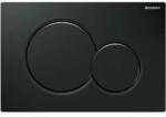 Geberit Clapeta de actionare Geberit Sigma01 negru lucios (115.770.DW.5) - sanoterm