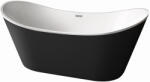 Sanoterm Cada freestanding Juno 170x75 cm alb-negru (JUNO 170x75 alb-negru)