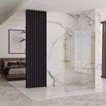 Rea Paravan de dus tip Walk-in Rea Cortis cu parte culisanta 120x200 cm profil auriu (REA-K8485) - sanoterm