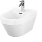 Cersanit Bideu suspendat Cersanit, Crea, oval, alb (K114-009) - sanoterm