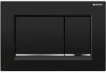 Geberit Clapeta de actionare Geberit Sigma30 negru mat lacuit crom lucios EasyToClean (115.883.14.1) - sanoterm