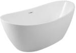 Besco Cada freestanding Besco Ayla 170x80 cm alb lucios (WAS-170-A)