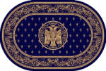 LOTOS Covor Lotos, Model Bisericesc, 15077, Oval, Albastru, Diverse Dimensiuni, 1800 gr mp (2211698677209) Covor
