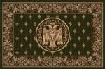 LOTOS Covor Lotos 15077, Model Bisericesc, Verde, Diverse Dimensiuni, 1800 gr mp (2211698686430) Covor