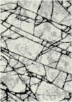 Delta Carpet Covor Modern, Cappuccino 16102, Gri Negru, Diverse Dimensiuni (4823057015171) Covor