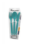 Sea to Summit Tacamuri camping - drumetie Sea To Summit Charcoal - set 3 bucati cu carabina, pacific blue (ACUTLPB)