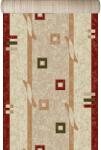 Delta Carpet Traversa Covor, Lotos 579, Crem Grena, Latime 120 cm, Diverse Lungimi, 1800 gr mp (579-120-127) Covor