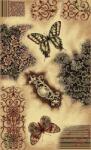 Delta Carpet Covor Modern, Lotos Fluturi 1607, Crem Bej, Diverse Dimensiuni, 1800 gr mp (2211698681503) Covor